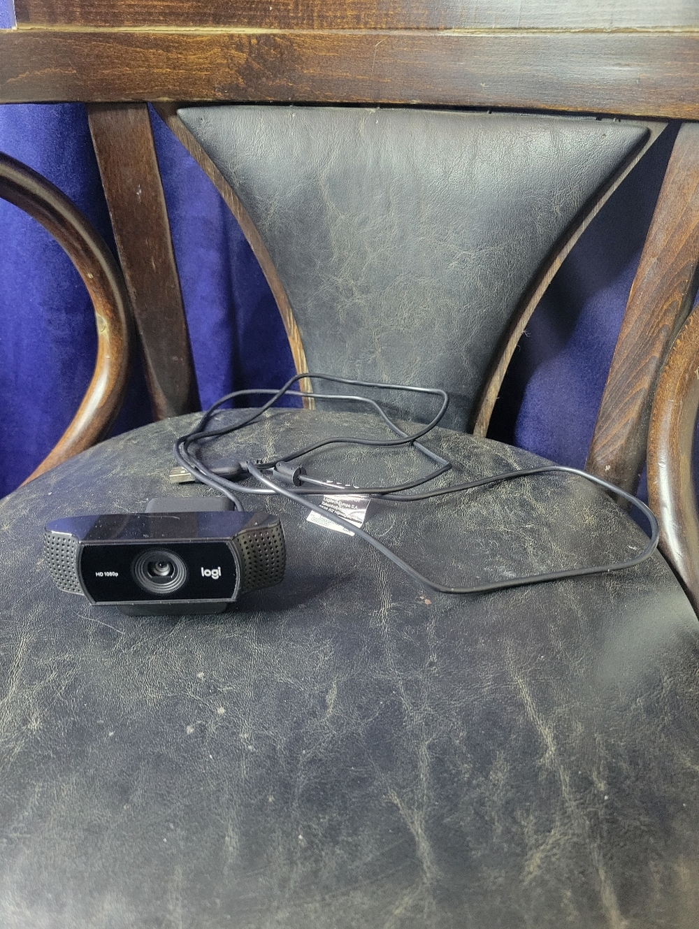 Logitech Webcam in Black USB For Desktop Computer Windows